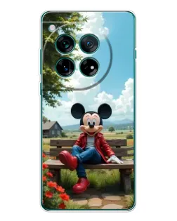 Чехол для Huawei nova 16 Ultra с картинкой «Микки на скамейке»