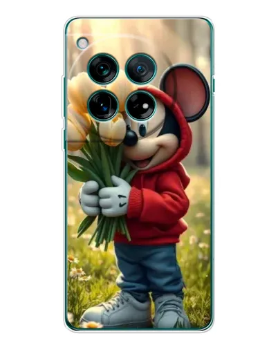 Чохол для Huawei nova 16 Ultra з картинкою «Міккі з тюльпанами» Чохол для Huawei nova 16 Ultra з картинкою «Міккі з тюльпанами»