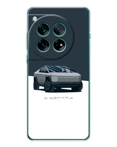 Чохол для Huawei nova 16 Ultra з картинкою «Сріблястий Cybertruck Tesla» Чохол для Huawei nova 16 Ultra з картинкою «Сріблястий Cybertruck Tesla»