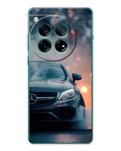 Чехол для Huawei nova 16 Ultra с картинкой «Mercedes — ночной город»