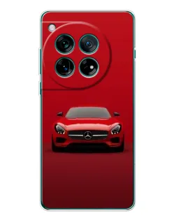 Чехол для Huawei nova 16 Ultra с картинкой «Красный Mercedes AMG»