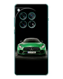 Чехол для Huawei nova 16 Ultra с картинкой «Mercedes — неоновый лого»