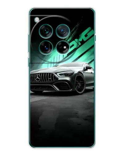 Чехол для Huawei nova 16 Ultra с картинкой «Темный Mercedes AMG»