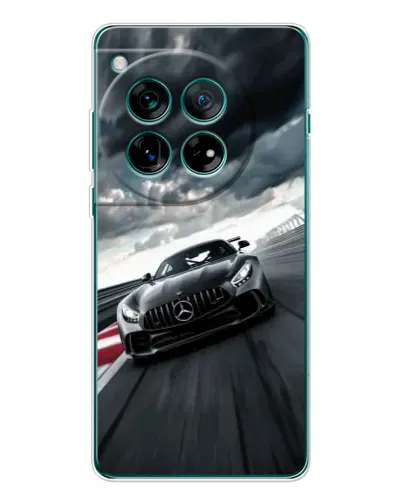 Чехол для Huawei nova 16 Ultra с картинкой «Гоночный Mercedes AMG»