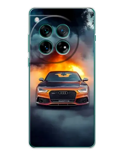 Чохол для Huawei nova 16 Ultra з картинкою «Audi у вогняному диму» Чохол для Huawei nova 16 Ultra з картинкою «Audi у вогняному диму»