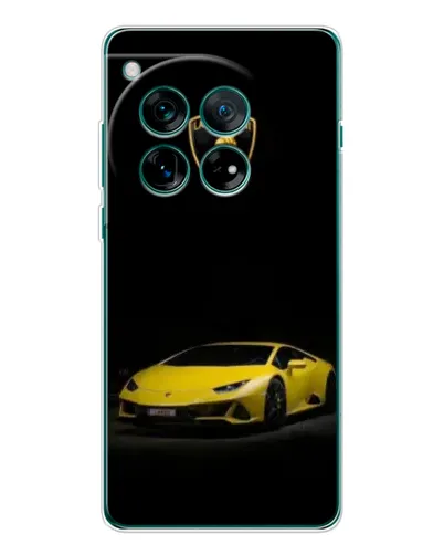 Чехол для Huawei nova 16 Ultra с картинкой «Lamborghini желтый акцент»