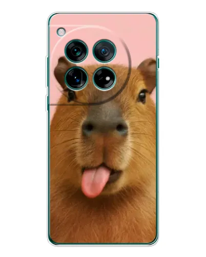 Чехол для Huawei nova 16 Ultra с картинкой «Капибара с языком» Чехол для Huawei nova 16 Ultra с картинкой «Капибара с языком»