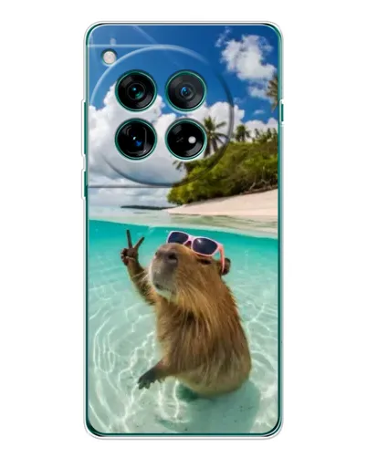 Чехол для Huawei nova 16 Ultra с картинкой «Капибара на море» Чехол для Huawei nova 16 Ultra с картинкой «Капибара на море»