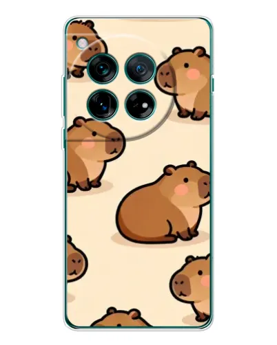 Чехол для Huawei nova 16 Ultra с картинкой «Паттерн милых капибар» Чехол для Huawei nova 16 Ultra с картинкой «Паттерн милых капибар»