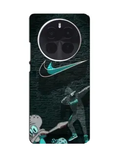 Чехол для Huawei nova 16 с картинкой «Спортивный арт Nike»