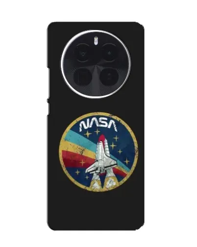 Чехол для Huawei nova 16 с картинкой «NASA — эмблема миссии»