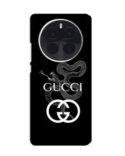 Чехол для Huawei nova 16 с картинкой «Gucci — серебряная змея» Чехол для Huawei nova 16 с картинкой «Gucci — серебряная змея»