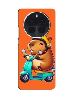 Чохол для Huawei nova 16 з картинкою «Капібара на скутері» Чохол для Huawei nova 16 з картинкою «Капібара на скутері»