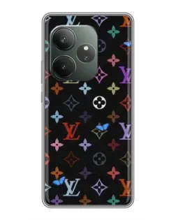 Чехол для Huawei nova 16z с картинкой «Цветная монограмма LV»