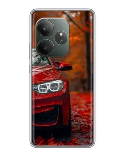 Чехол для Huawei nova 16z с картинкой «Осенняя BMW M4»
