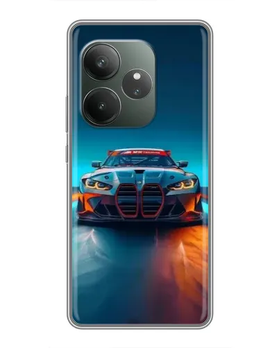 Чехол для Huawei nova 16z с картинкой «BMW — огни неона» Чехол для Huawei nova 16z с картинкой «BMW — огни неона»