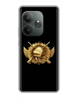 Чохол для Huawei nova 16z з картинкою «PUBG — помаранчевий градієнт»