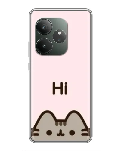 Чехол для Huawei nova 16z с картинкой «Пушин говорит Hi»