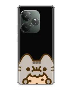 Чохол для Huawei nova 16z з картинкою «Пушин на чорному»