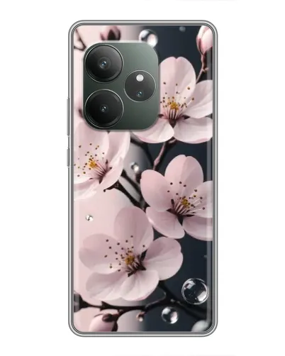 Чехол для Huawei nova 16z с картинкой «Нежная сакура и капли» Чехол для Huawei nova 16z с картинкой «Нежная сакура и капли»