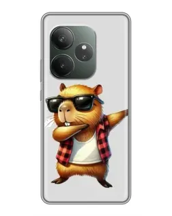 Чохол для Huawei nova 16z з картинкою «Капібара репер даб»