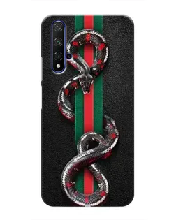 Чохол для Huawei Nova 5T з картинкою «Gucci — змія на смузі»
