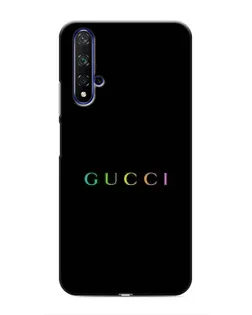 Чохол для Huawei Nova 5T з картинкою «Gucci — неоновий мінімалізм»