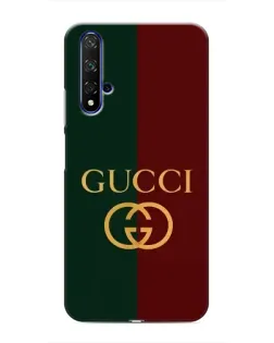 Чохол для Huawei Nova 5T з картинкою «Gucci — темно-зелений градієнт»