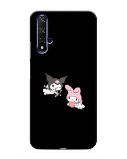 Чехол для Huawei Nova 5T с картинкой «My Melody и Kuromi»