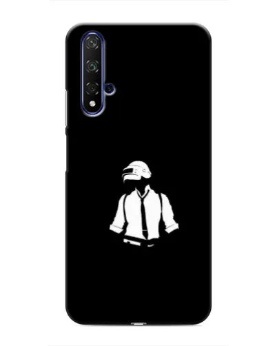 Чехол для Huawei Nova 5T с картинкой «PUBG — белый шлем»