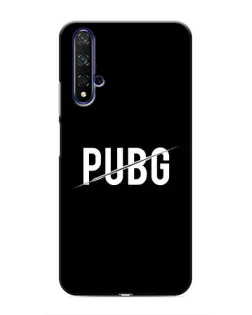 Чехол для Huawei Nova 5T с картинкой «PUBG — белый логотип» Чехол для Huawei Nova 5T с картинкой «PUBG — белый логотип»