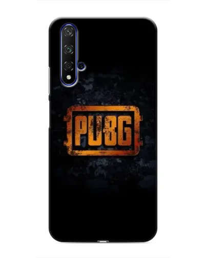Чехол для Huawei Nova 5T с картинкой «PUBG — золотой логотип»