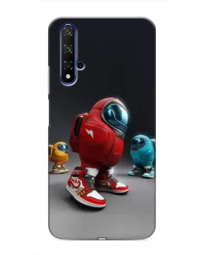 Чехол для Huawei Nova 5T с картинкой «Among Us — 3D стиль»