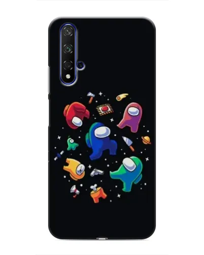 Чехол для Huawei Nova 5T с картинкой «Among Us космос»