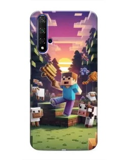 Чохол для Huawei Nova 5T з картинкою «Стів на фермі»