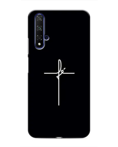 Чехол для Huawei Nova 5T с картинкой «Тонкий крест» Чехол для Huawei Nova 5T с картинкой «Тонкий крест»