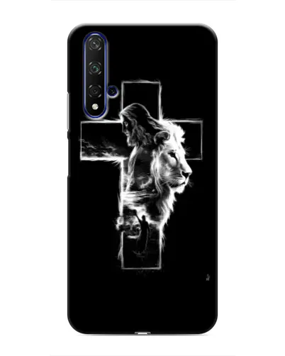 Чехол для Huawei Nova 5T с картинкой «Сияющий крест Jesus» Чехол для Huawei Nova 5T с картинкой «Сияющий крест Jesus»