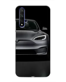 Чехол для Huawei Nova 5T с картинкой «Tesla Model S Look»