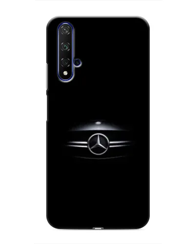 Чехол для Huawei Nova 5T с картинкой «Mercedes — абстрактные линии»