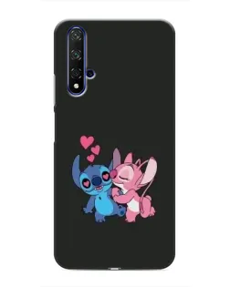 Чехол для Huawei Nova 5T с картинкой «Анжел целует Стича» Чехол для Huawei Nova 5T с картинкой «Анжел целует Стича»
