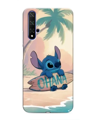 Чехол для Huawei Nova 5T с картинкой «Стич на серфе» Чехол для Huawei Nova 5T с картинкой «Стич на серфе»