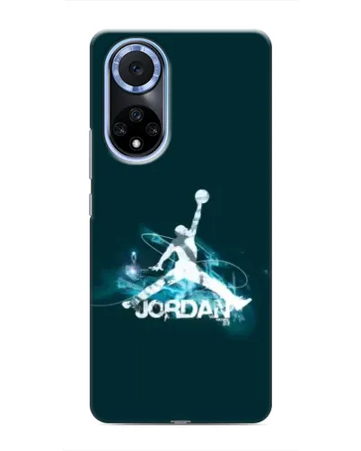 Чехол для Huawei Nova 9 SE с картинкой «Jordan Blue Fire»