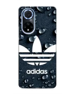 Чехол для Huawei Nova 9 SE с картинкой «Adidas Trefoil Blue»