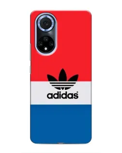 Чехол для Huawei Nova 9 SE с картинкой «Ретро блоки Adidas»