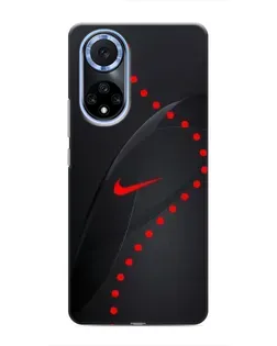 Чехол для Huawei Nova 9 SE с картинкой «Абстрактный дизайн Nike»