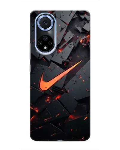 Чехол для Huawei Nova 9 SE с картинкой «Nike — эффект разломов» Чехол для Huawei Nova 9 SE с картинкой «Nike — эффект разломов»