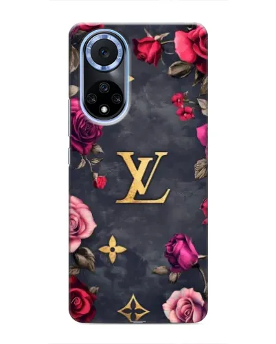 Чехол для Huawei Nova 9 SE с картинкой «Цветочный Louis Vuitton»