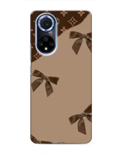 Чехол для Huawei Nova 9 SE с картинкой «LV — кофейный атлас»