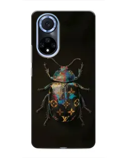 Чехол для Huawei Nova 9 SE с картинкой «LV — мраморный принт»