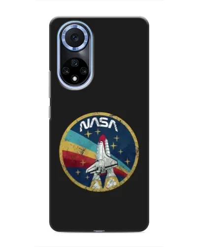 Чехол для Huawei Nova 9 SE с картинкой «NASA — эмблема миссии»